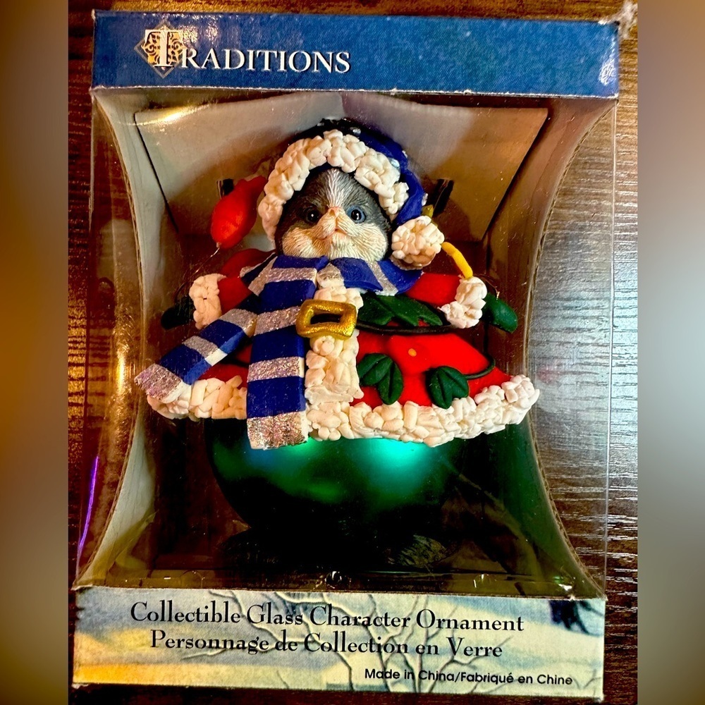NWT Traditions Cat Ornament from Costco​​​